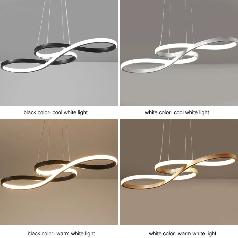 Modern Infinity LED Pendant Light