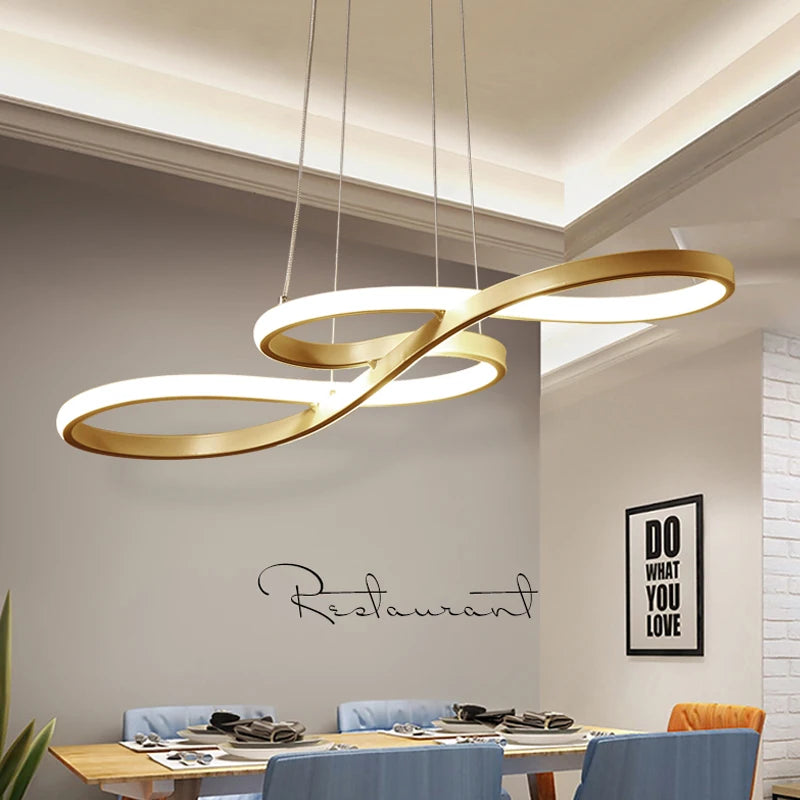 Modern Infinity LED Pendant Light