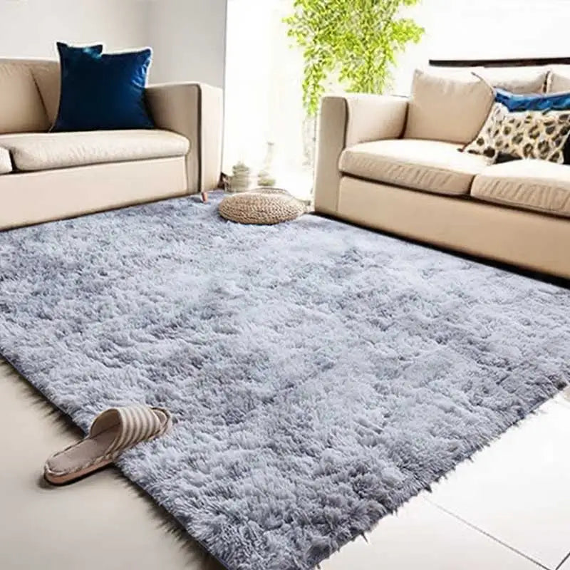Modern Style Fluffy Home Rug