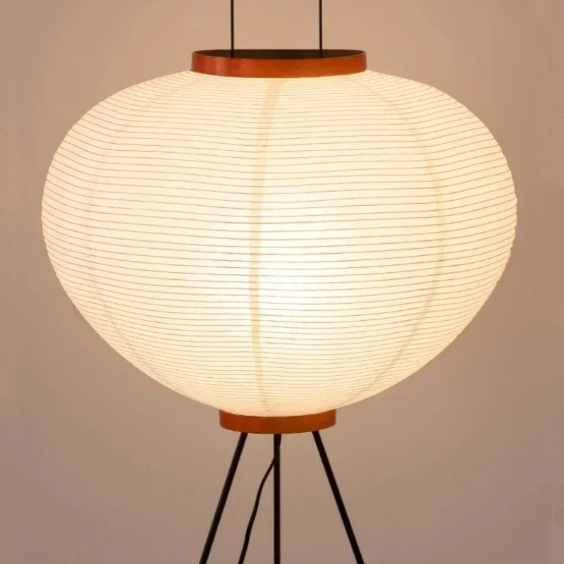 Wabi Sabi Paper Lantern Floor Lamp