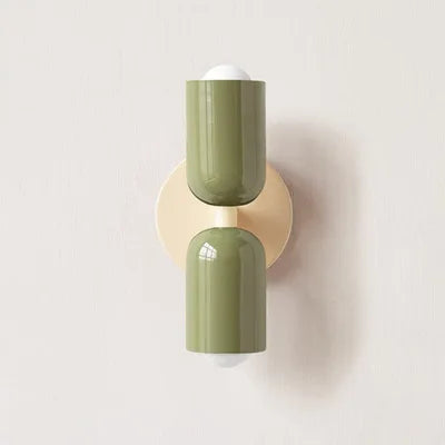 Modern Color Block Dual Wall Sconce