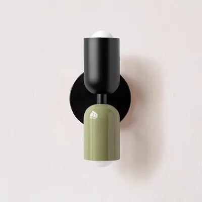 Modern Color Block Dual Wall Sconce