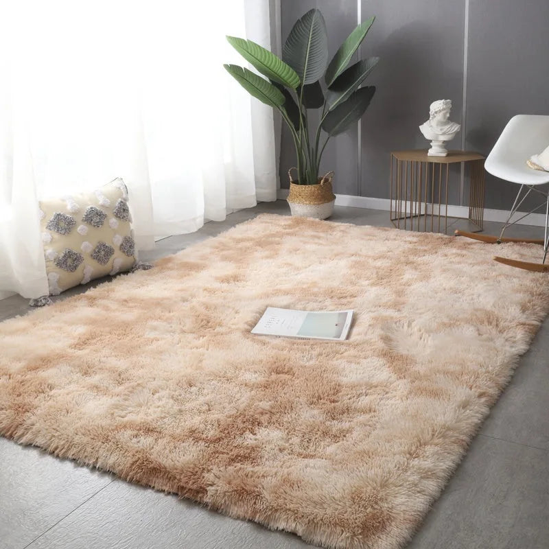 Modern Style Fluffy Home Rug