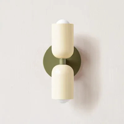 Modern Color Block Dual Wall Sconce