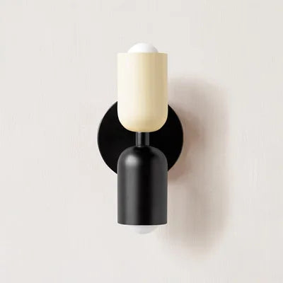Modern Color Block Dual Wall Sconce