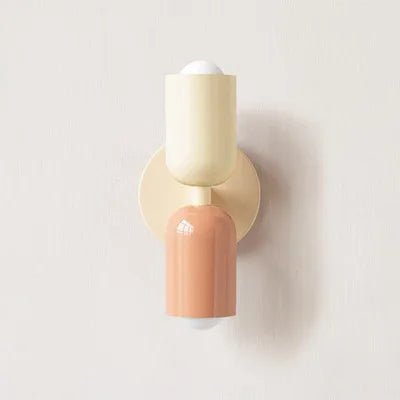 Modern Color Block Dual Wall Sconce